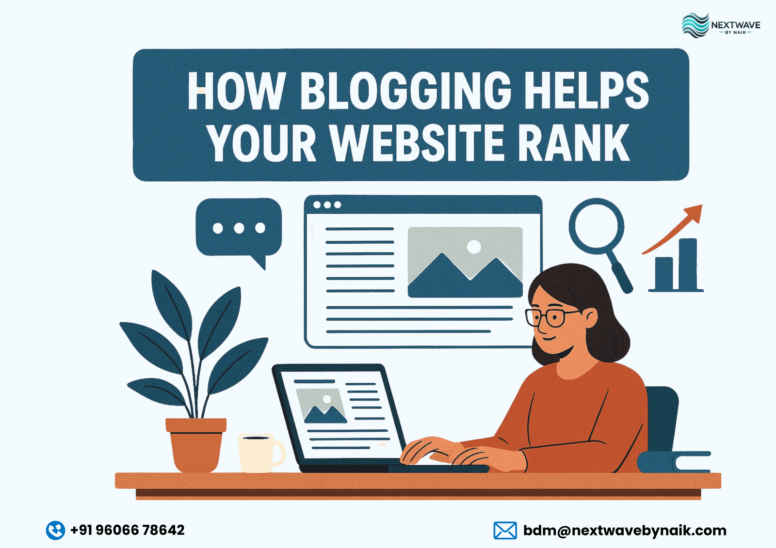 how blogging helps your business rank on Google
