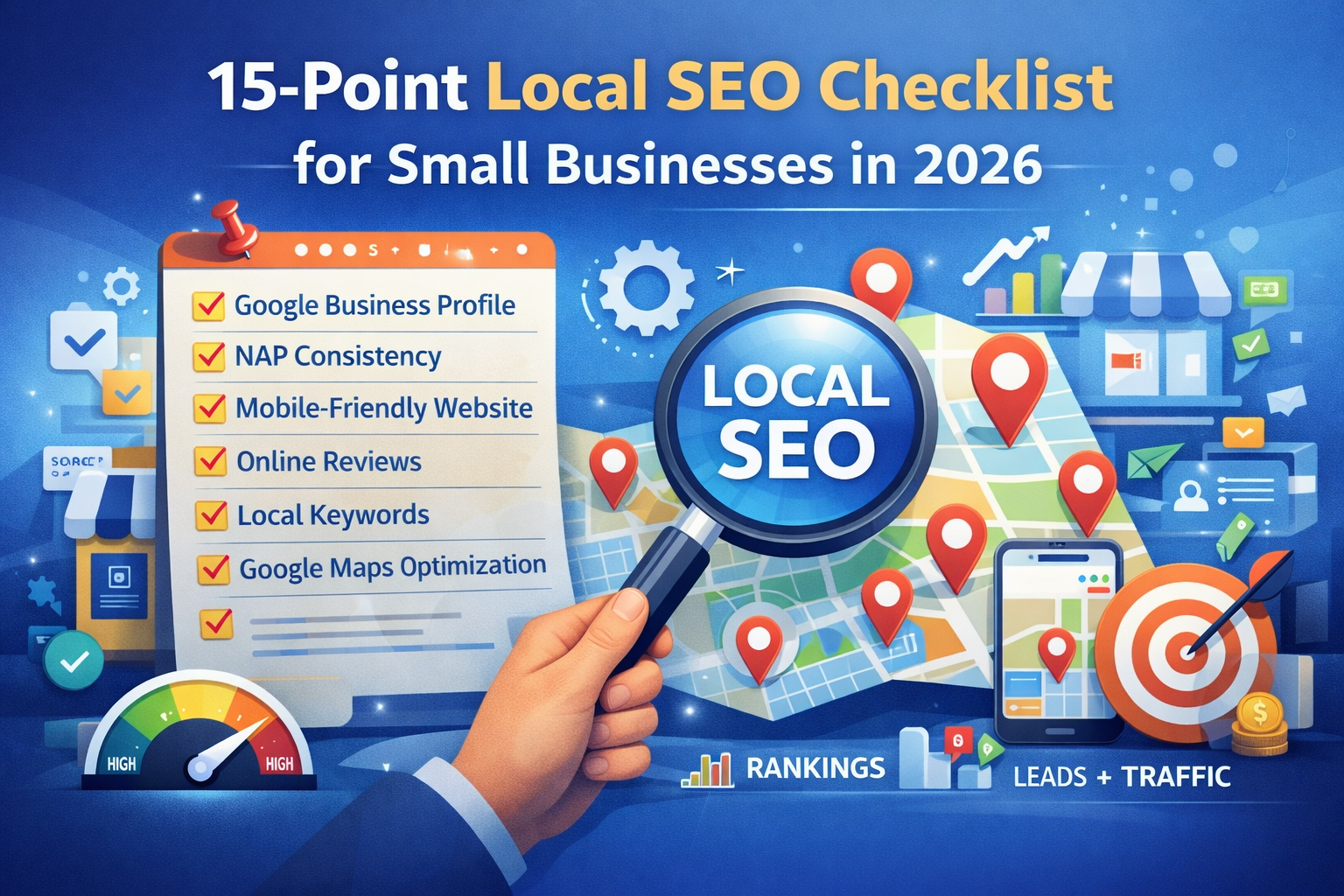 Local SEO checklist for small businesses