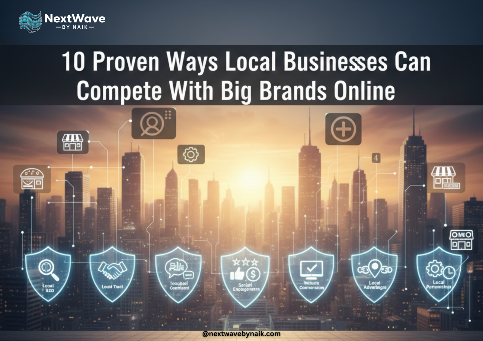 How local businesses can compete with big brands online