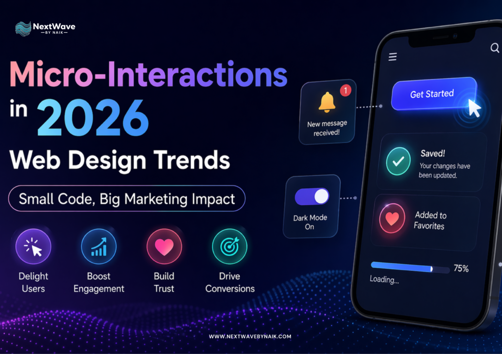 Micro-Interactions in 2026 Web Design Trends