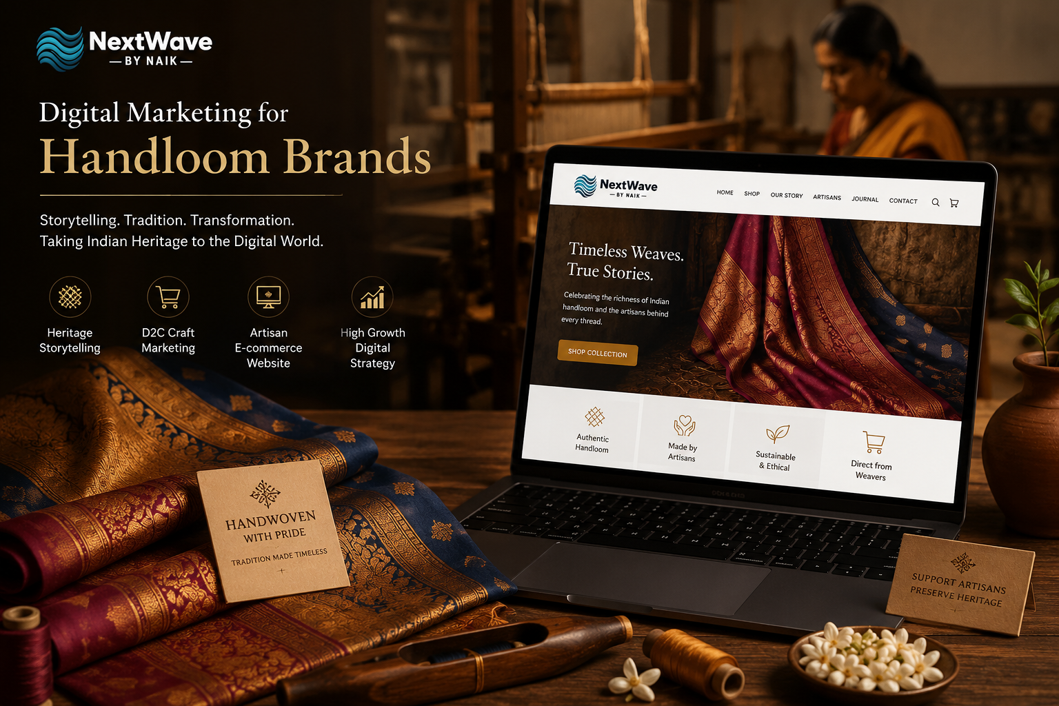 Digital Marketing for Handloom Brands