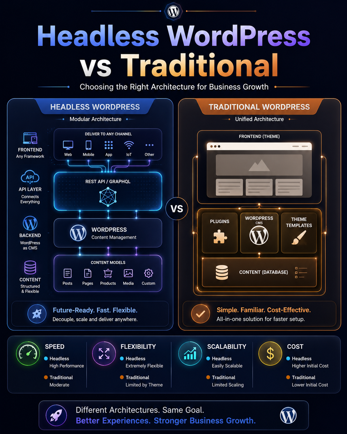 Headless WordPress vs Traditional